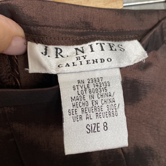 💝NEW💝J.R.Nites by Caliendo taffeta skirt - Picture 6 of 13